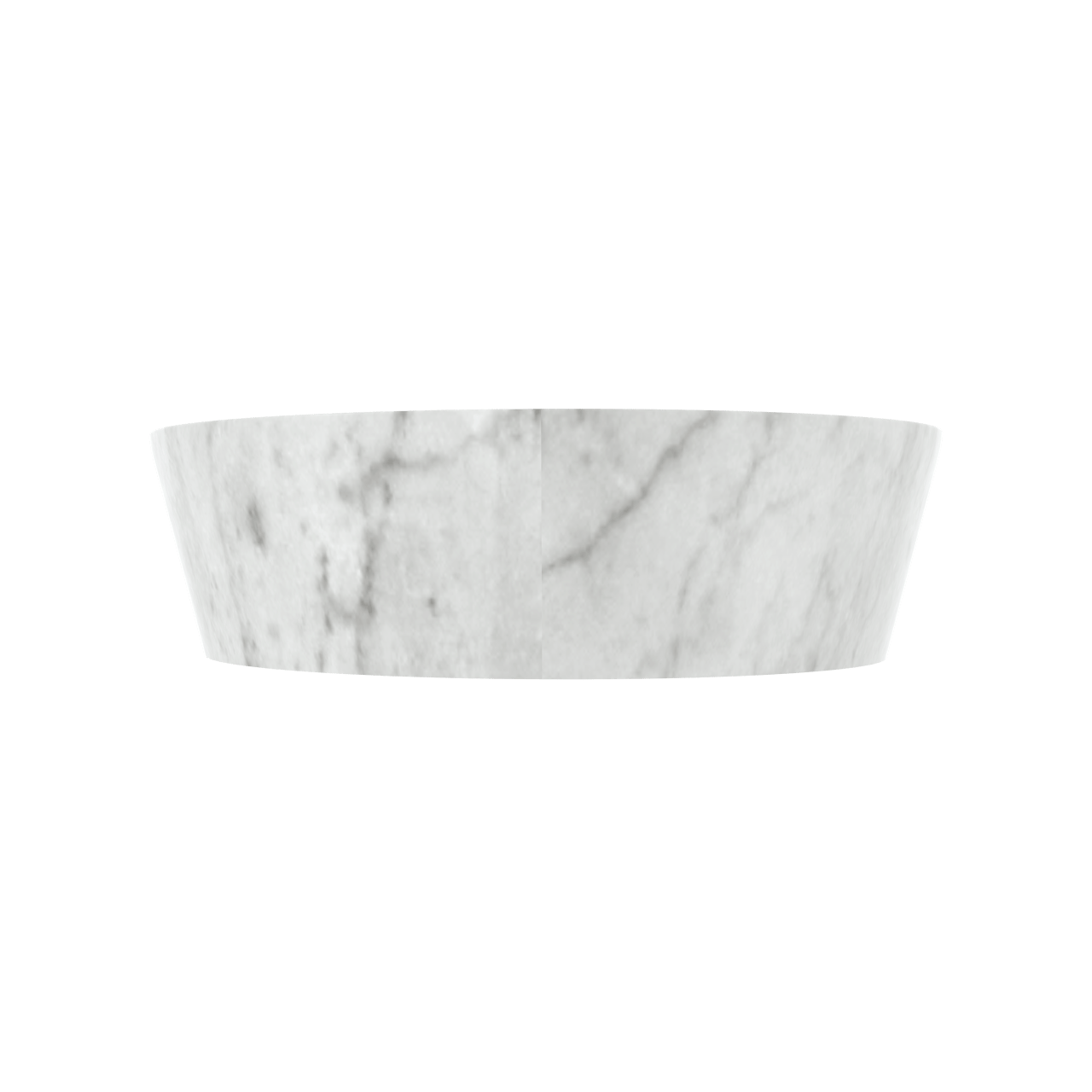 Balmani Still waskom Carrara marmer rond Ø 38 cm