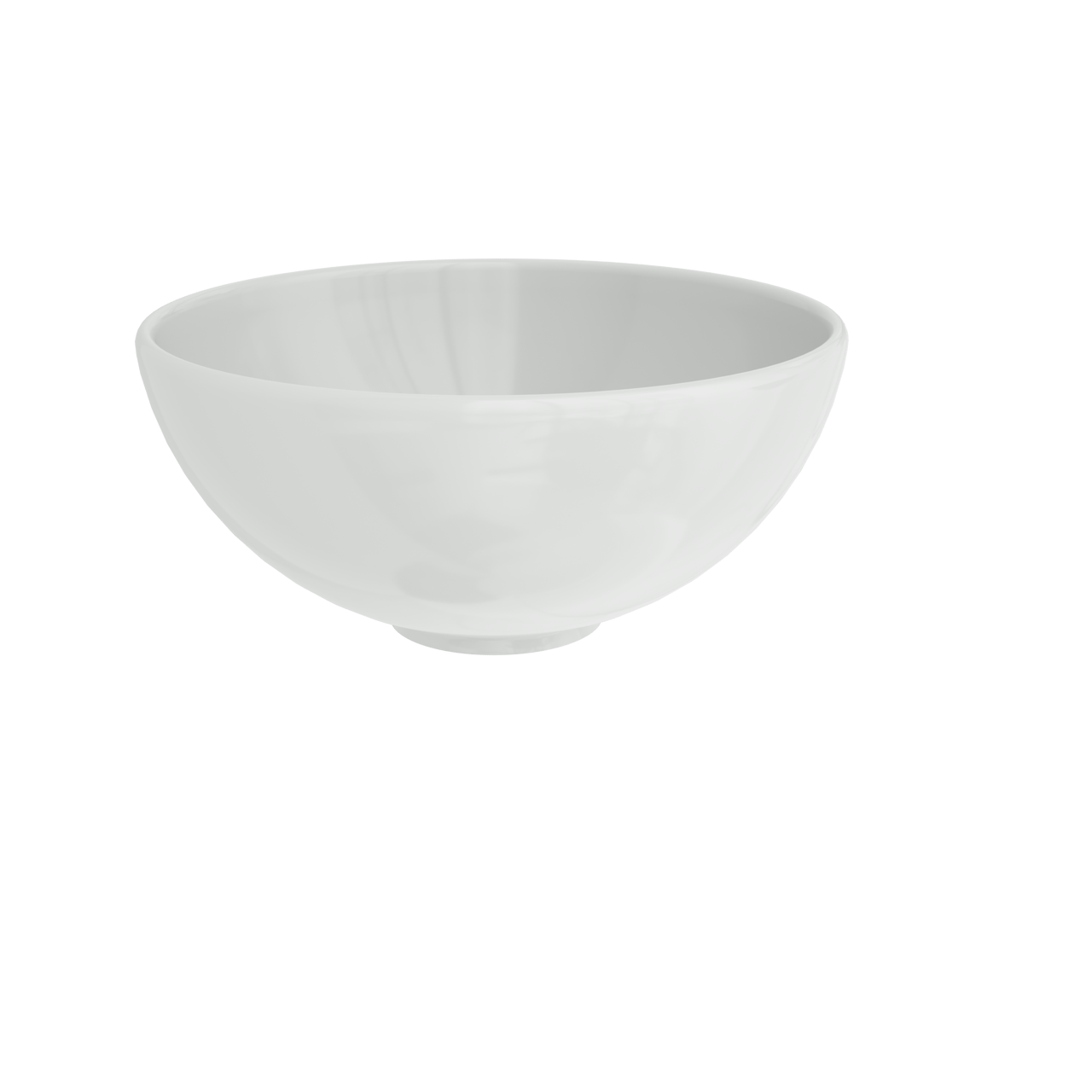 Linie Lavo waskom Glanzend Witte porselein rond Ø 32 cm