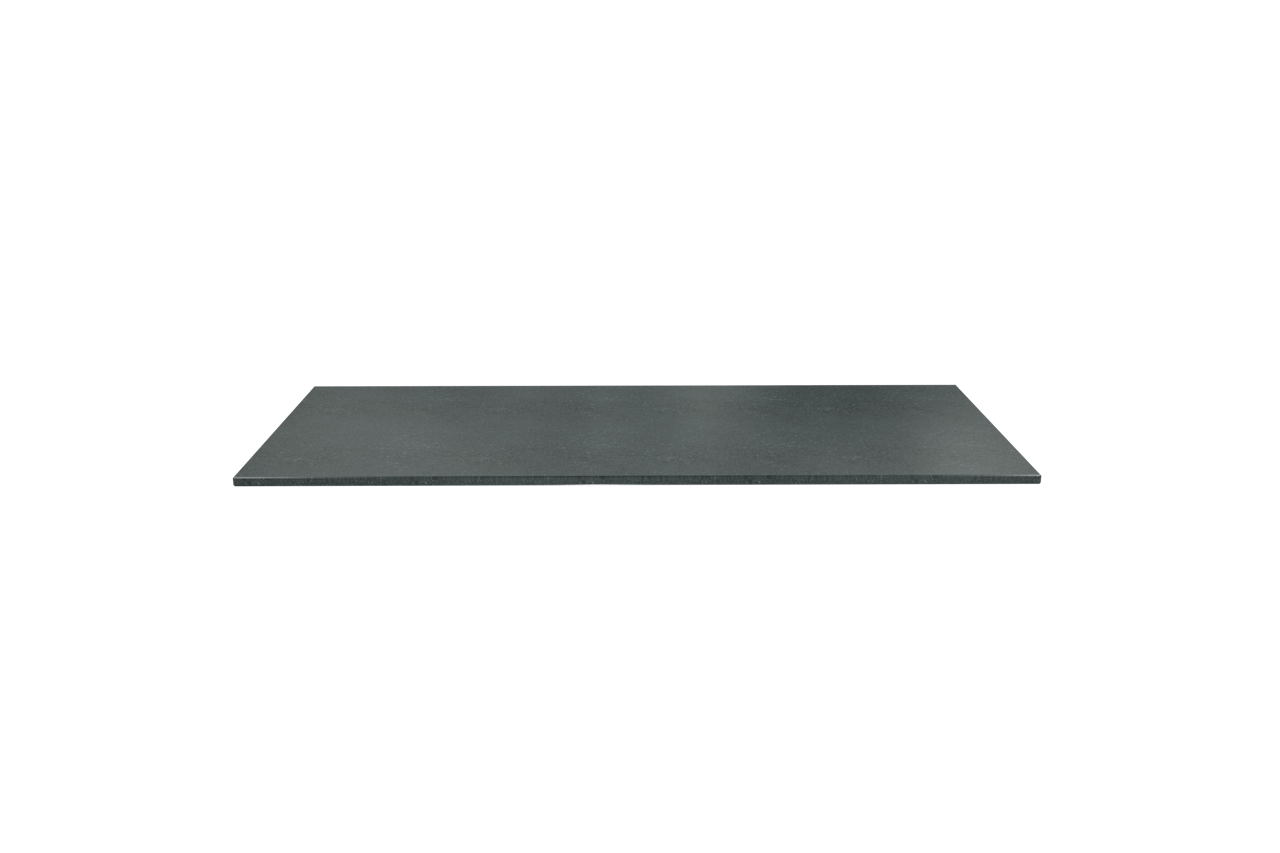 Balmani Stretto Einzel- oder Doppel Waschtischplatte, Granit poliert, 120 x 55 cm