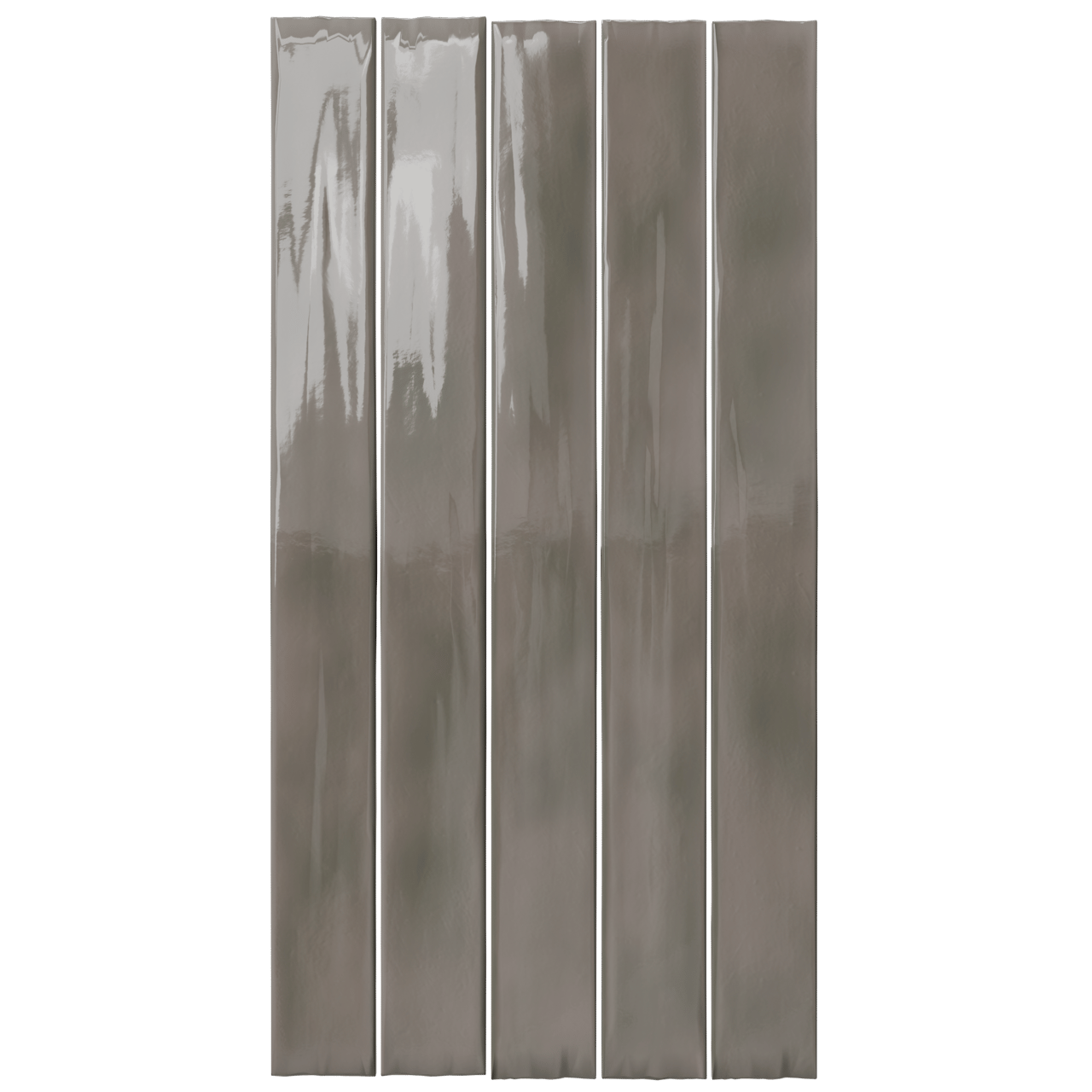 Carruzo Rio keramische wandtegels 24 stuks 5x50cm Grafito