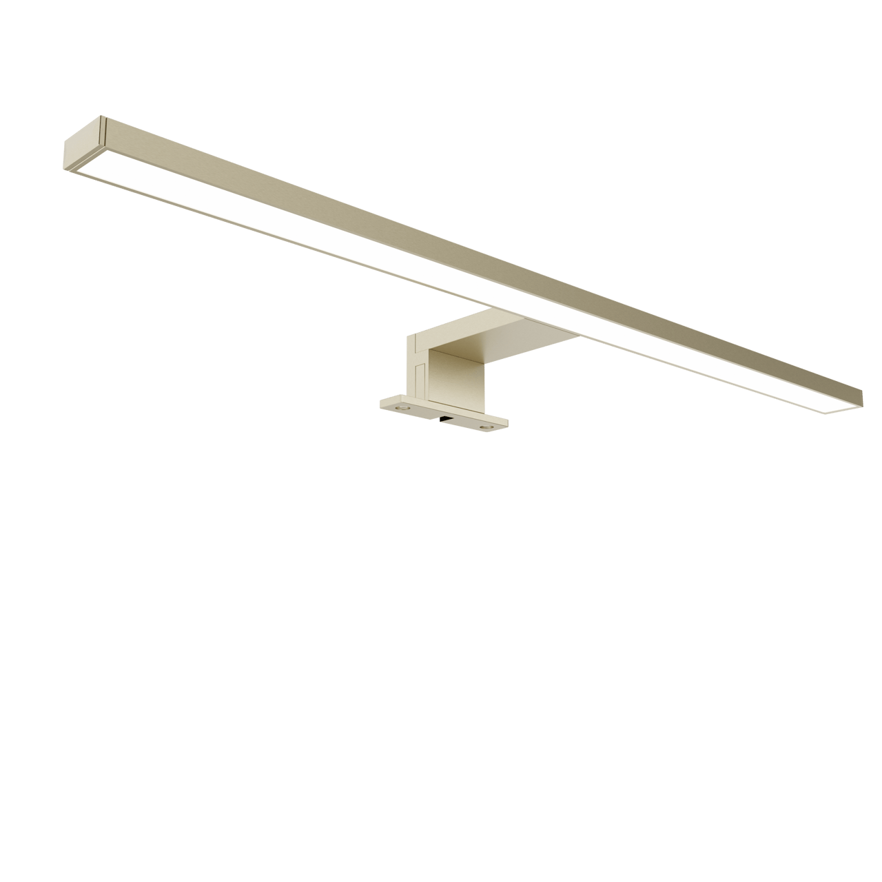 Luca Varess Cubico LED Beleuchtung 50 cm Brushed Champagne Gold
