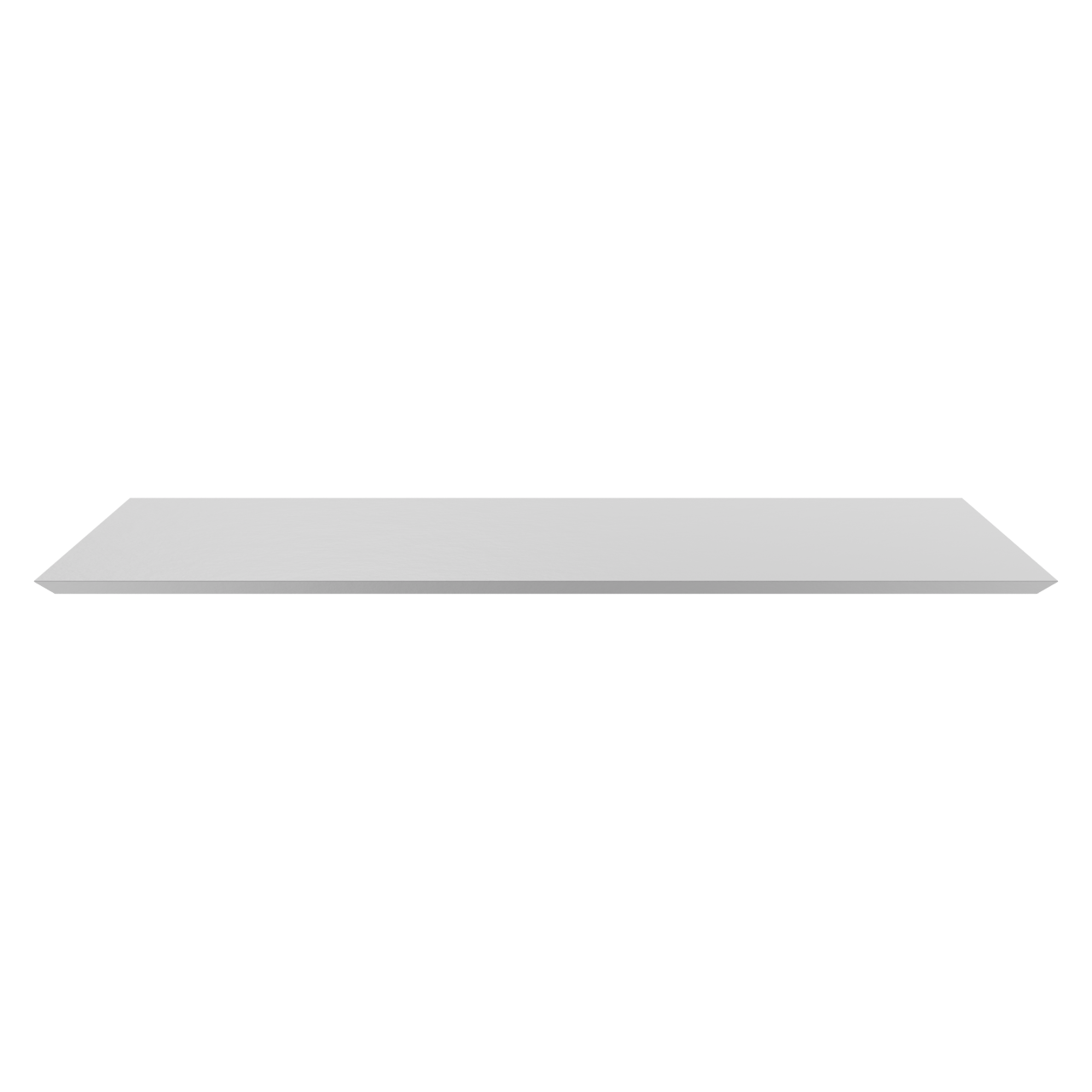 Balmani Eclips tablette simple ou double Solid Surface blanc mat 120 x 55 cm