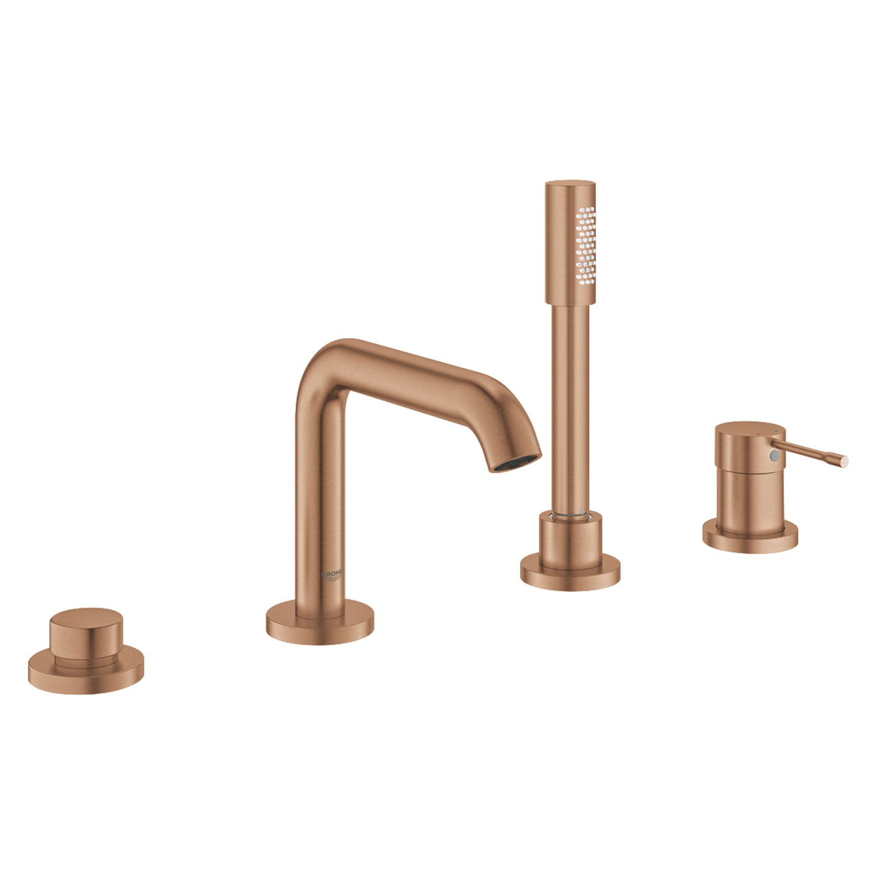 Grohe Essence robinet baignoire sur gorge 4 trous Brushed Warm Sunset