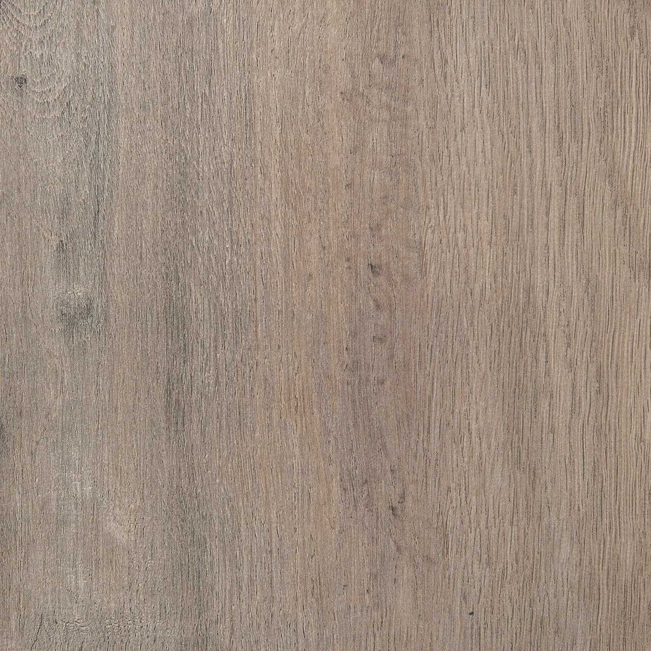 Linie Classo staand badkamermeubel 100 x 46 cm grijze eik met Vano enkele wastafel in composietmarmer glanzend wit