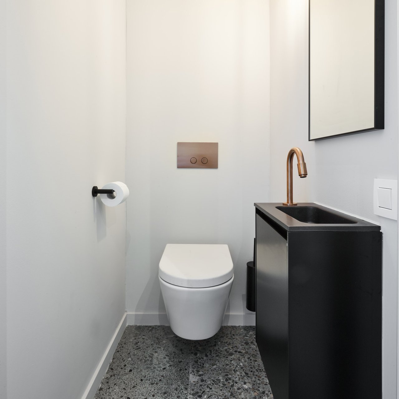 Blaufoss Ottawa robinet de lave-mains Brushed Rosegold