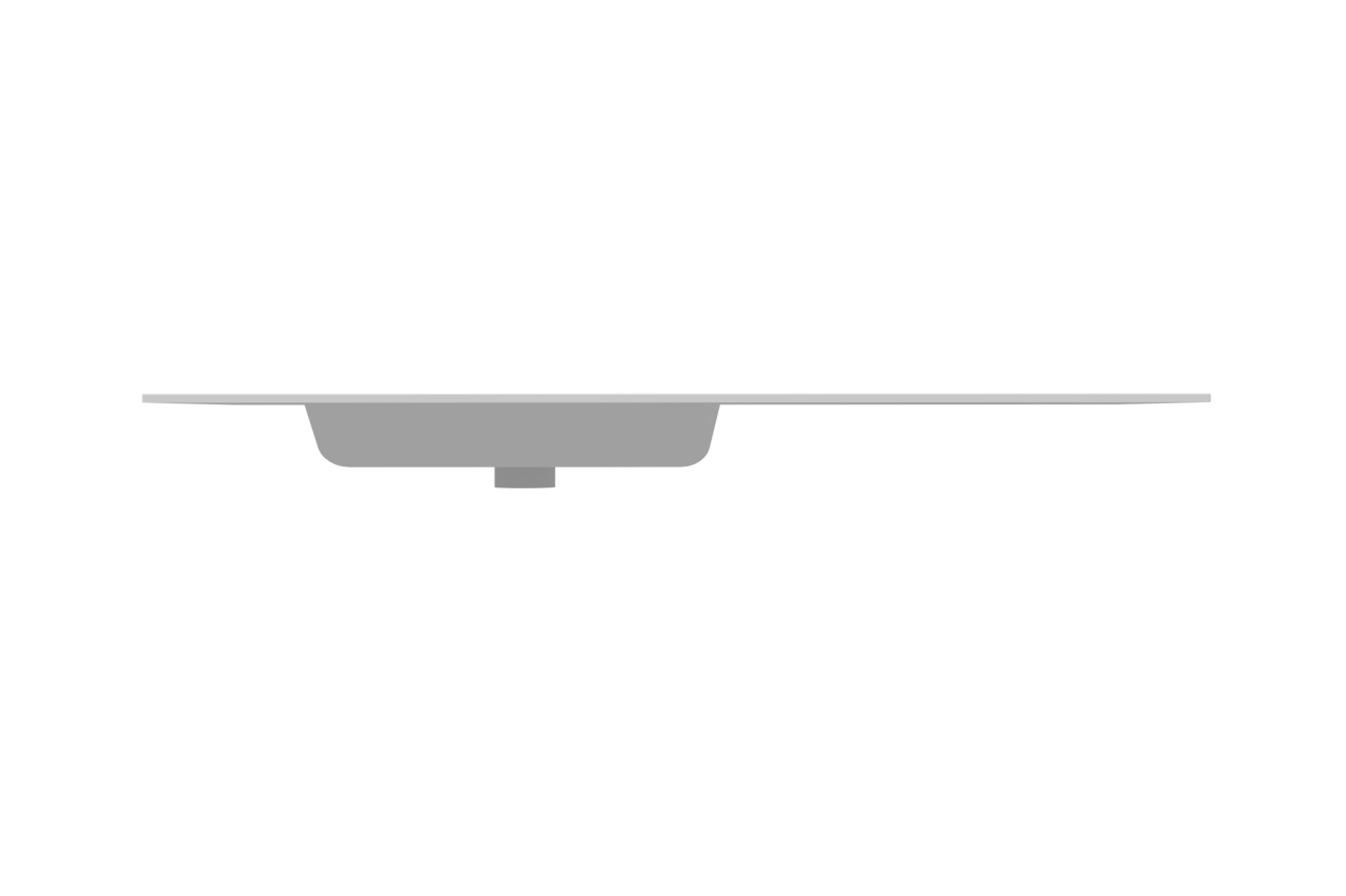 Storke Mata Waschtisch, links, Solid Surface matt, 140 x 52 cm, Schrankkombination 45 cm