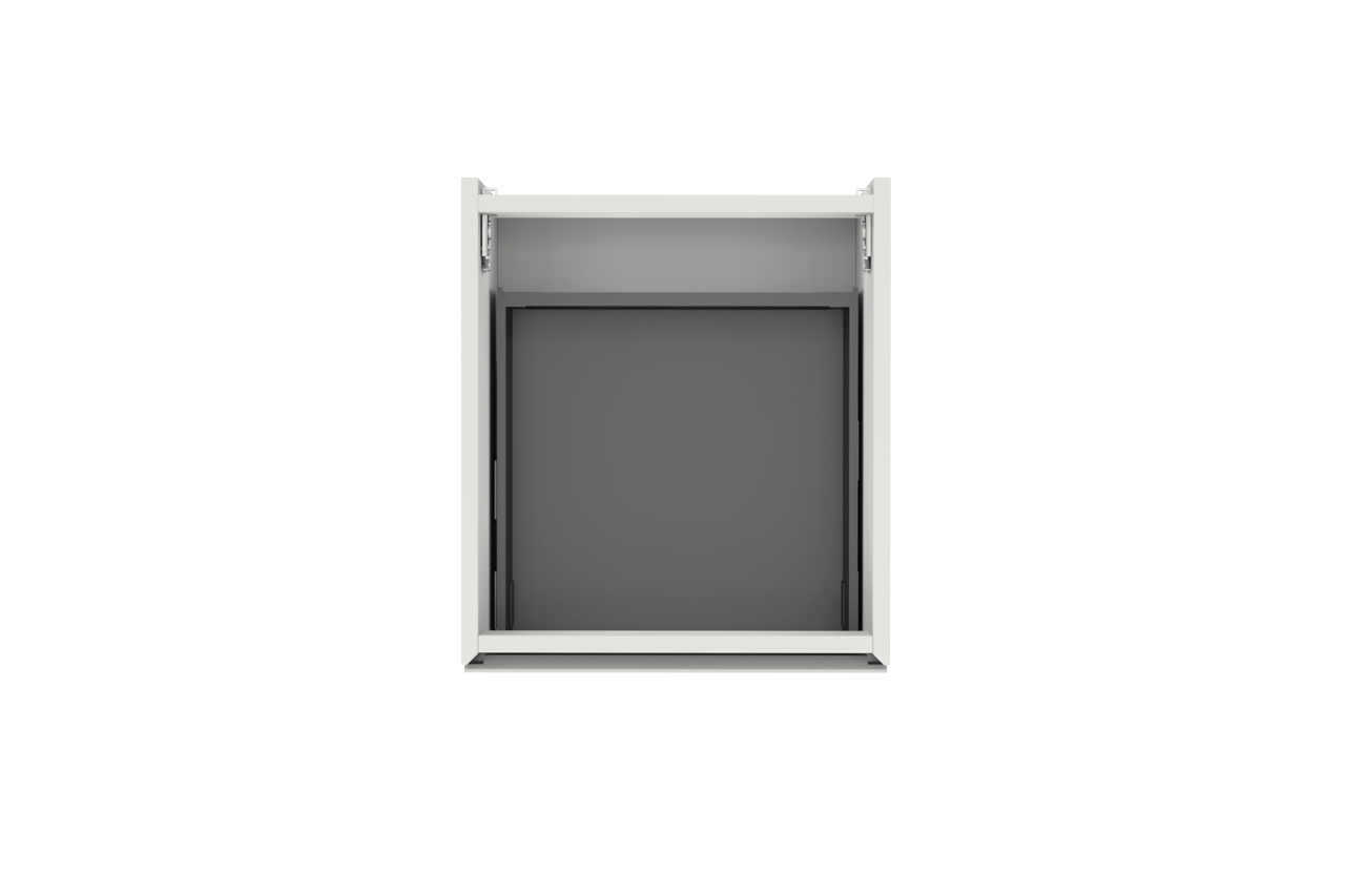 Storke Edge zwevende wastafelonderkast 45 x 52 cm mat wit 1 lade