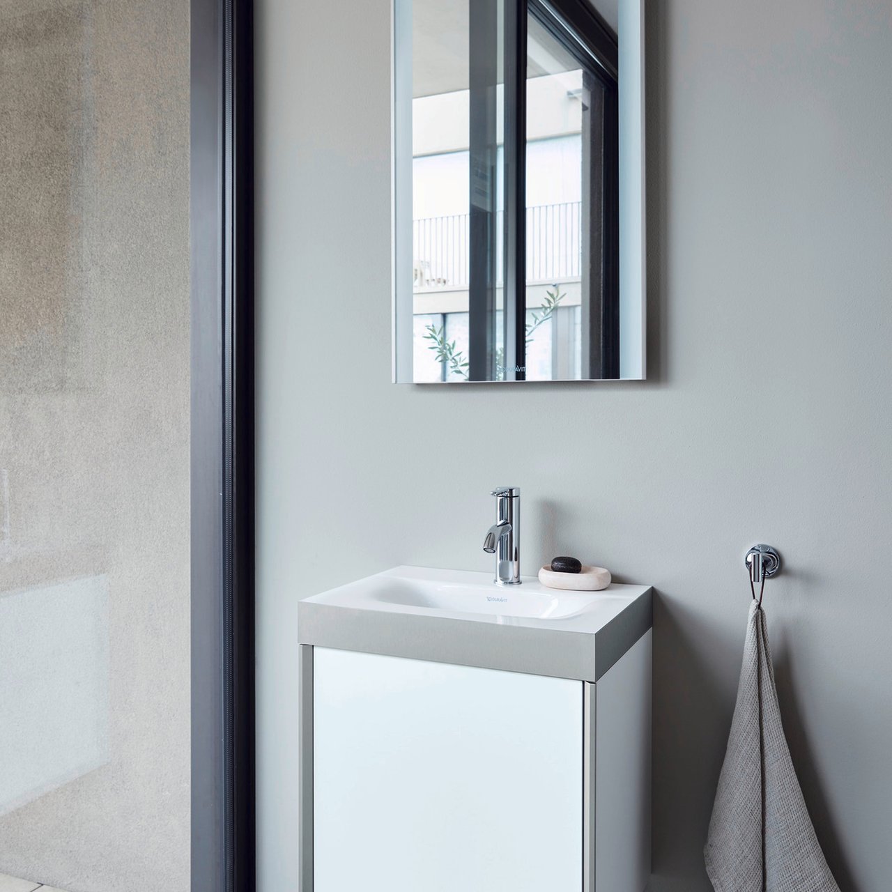 Duravit Starck T Handtuchhaken Chrom glänzend