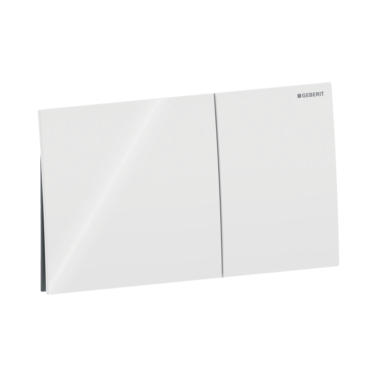Sigma70 plaque de déclenchement carrée, blanc brillant pour Sigma UP320 ou UP720 bâti-support