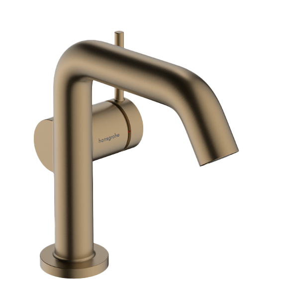Hansgrohe Tecturis S110 Fine robinet de lavabo bas Brushed Bronze
