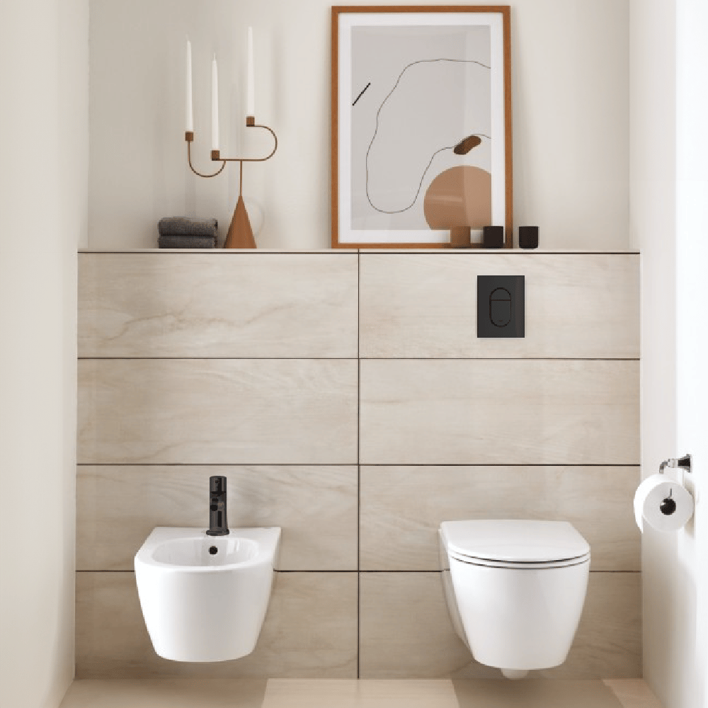 Grohe Essence Bidetarmatur Schwarz matt