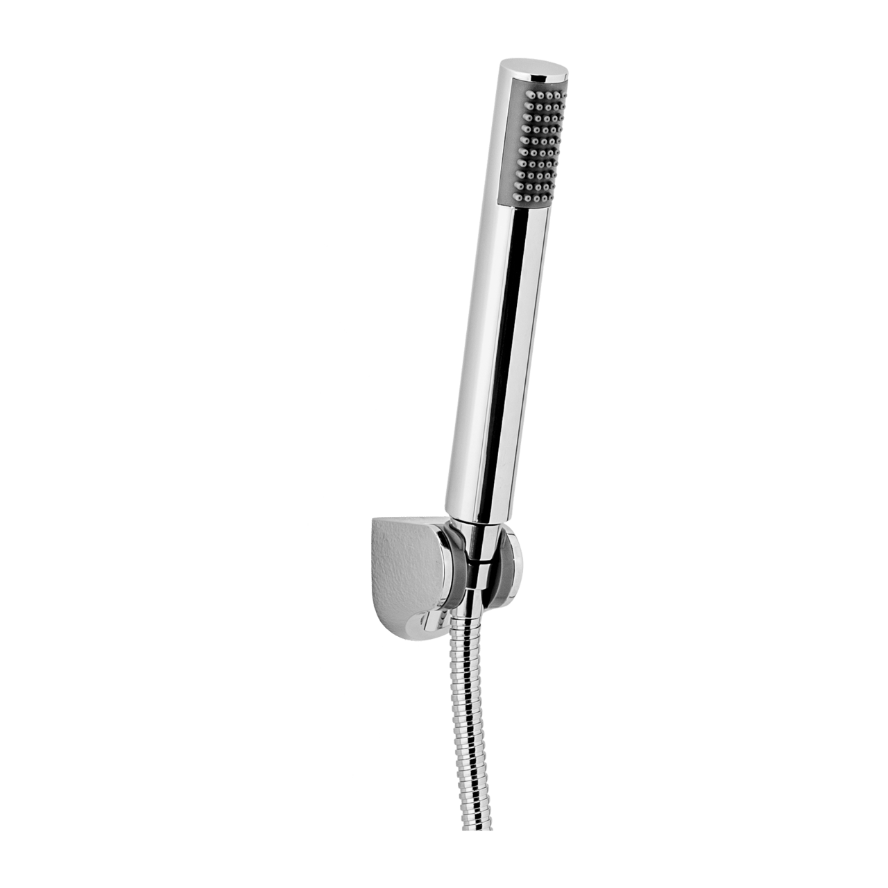 Blaufoss Titan Handbrause-Set: 1jet, Chrom Glänzend