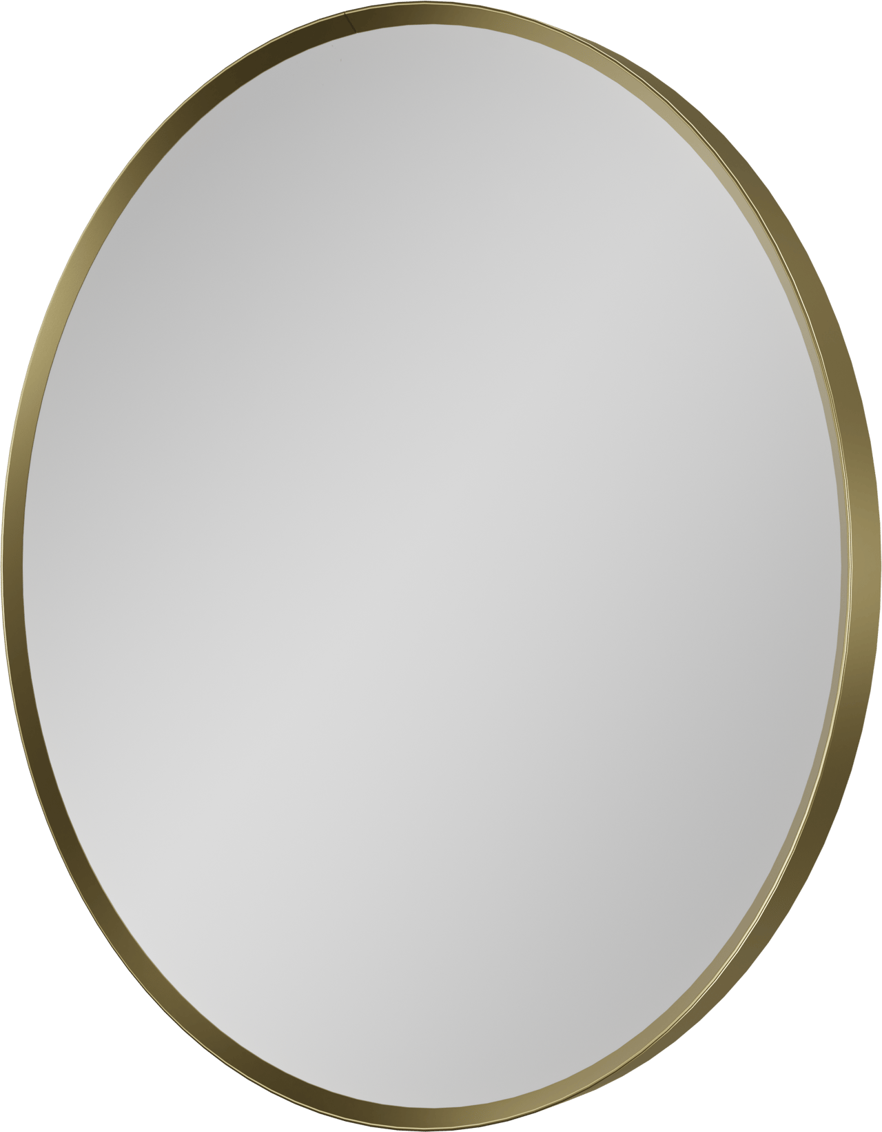 Balmani Auro ronde toiletspiegel Brushed Champagne Gold Ø 45 cm