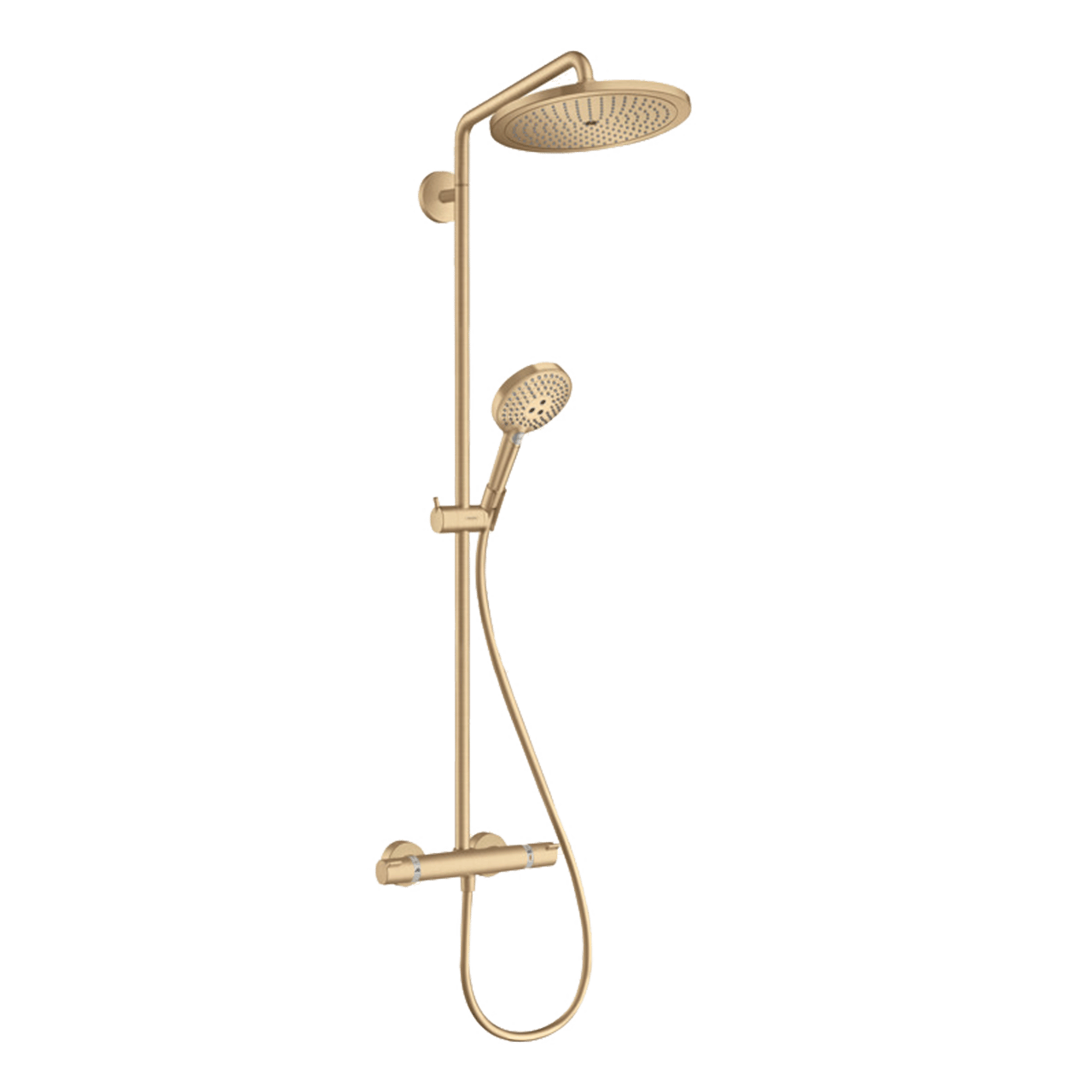 Hansgrohe Croma Select S 280 Duschsystem: Brushed Bronze