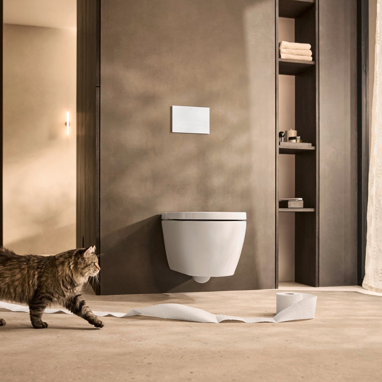 Duravit SensoWash Starck F Dusch-WC, Weiß glänzend ohne Spülrand