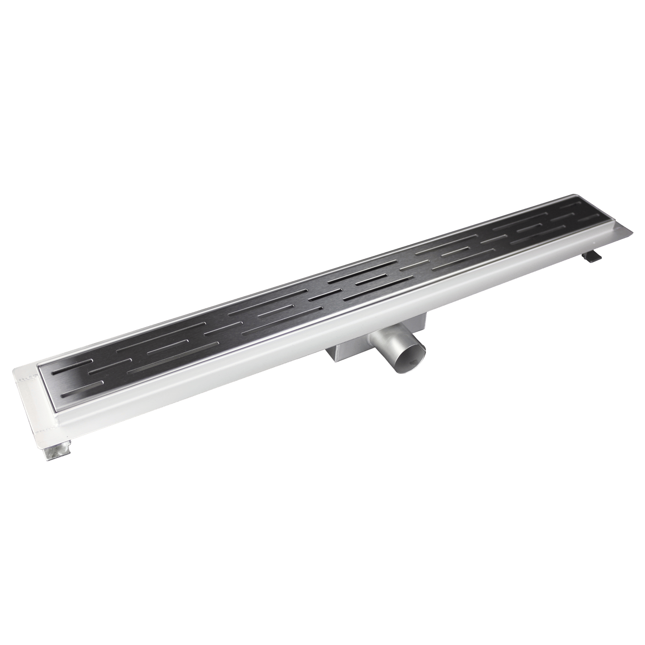 Linie douchegoot 70cm geborsteld inox