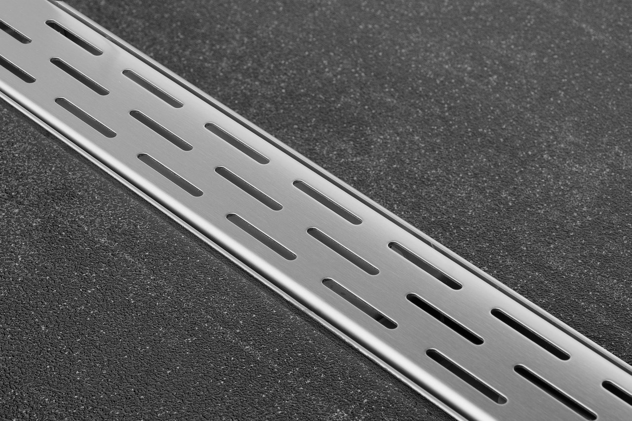 Easy Drain Compact Duschrinne 80cm Brushed Stainless Steel