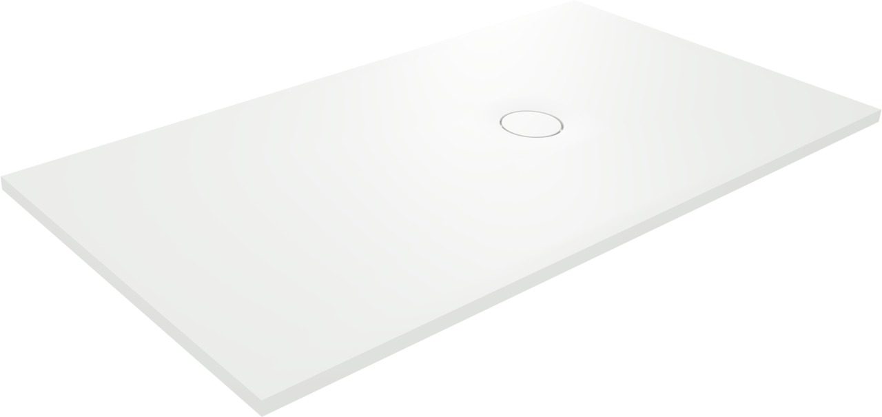 Balmani Lago douchebak 170 x 90 cm Solid Surface mat wit