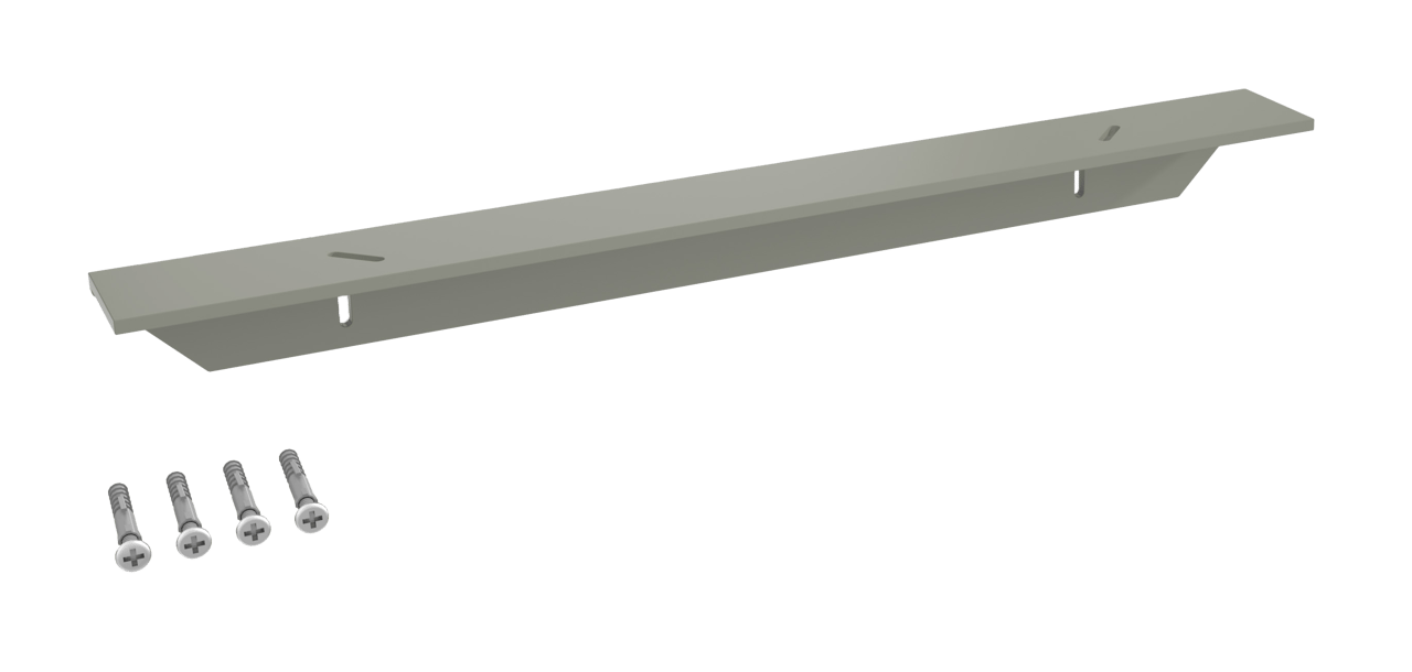 Santeg UniSupport Stützprofil Hochschrank, grau, 35 cm