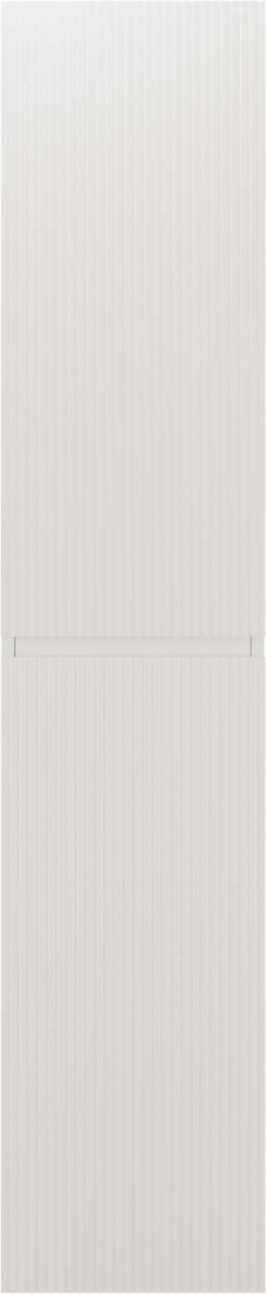 Linie Lado Ribs zwevende badkamerkast mat wit 35 x 30 x 170 cm