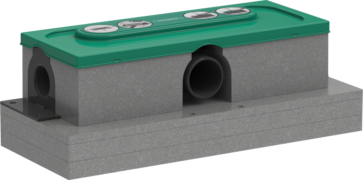 Hansgrohe uBox Standard kit d'installation pour caniveau de douche pour Raindrain Flex