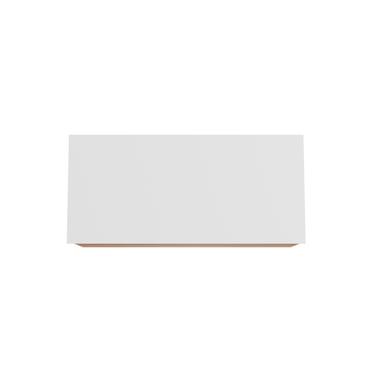 Balmani Mitra meuble salle de bains suspendu 120 x 55 cm teck avec Stretto tablette simple ou double en solid surface blanc mat
