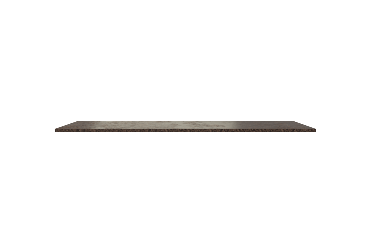 Balmani Stretto tablette simple ou double marbre Dark Emperador 135 x 55 cm
