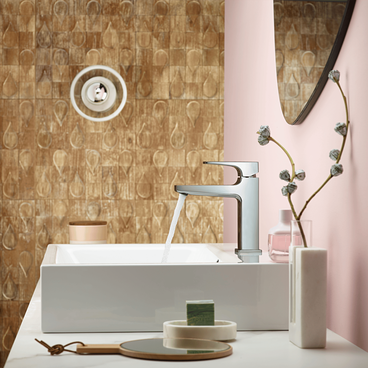 Hansgrohe Metropol 100 wastafelkraan Chroom