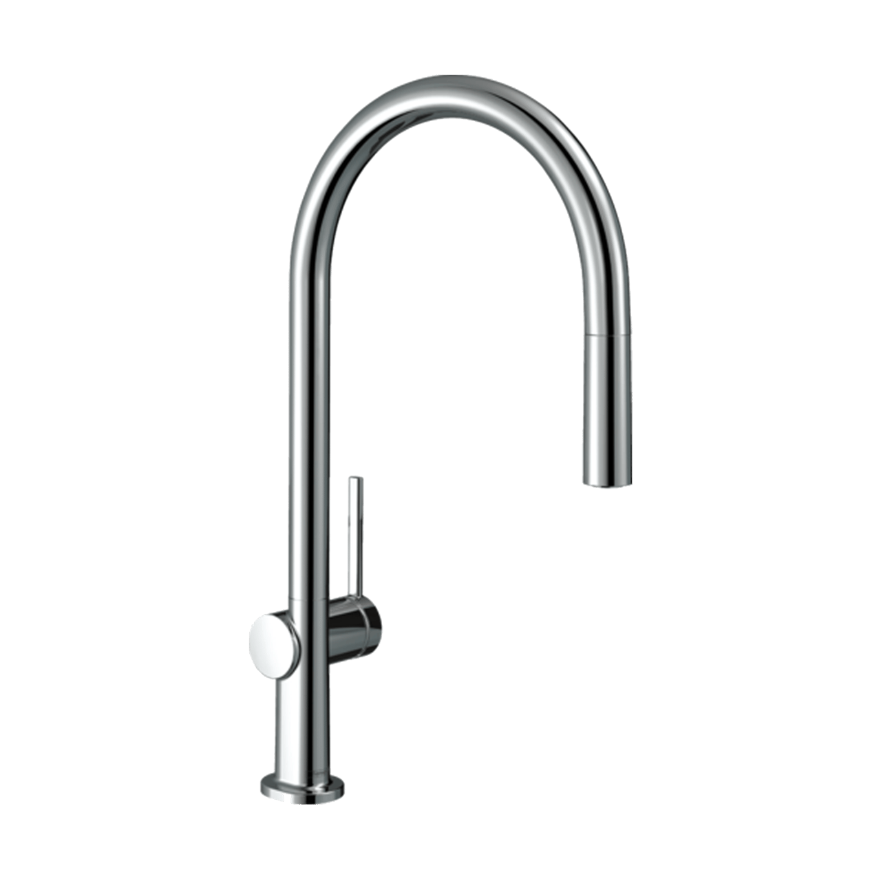 Hansgrohe Talis M54 210 Küchenarmatur mit ausziehbarer Handbrause: Chrom