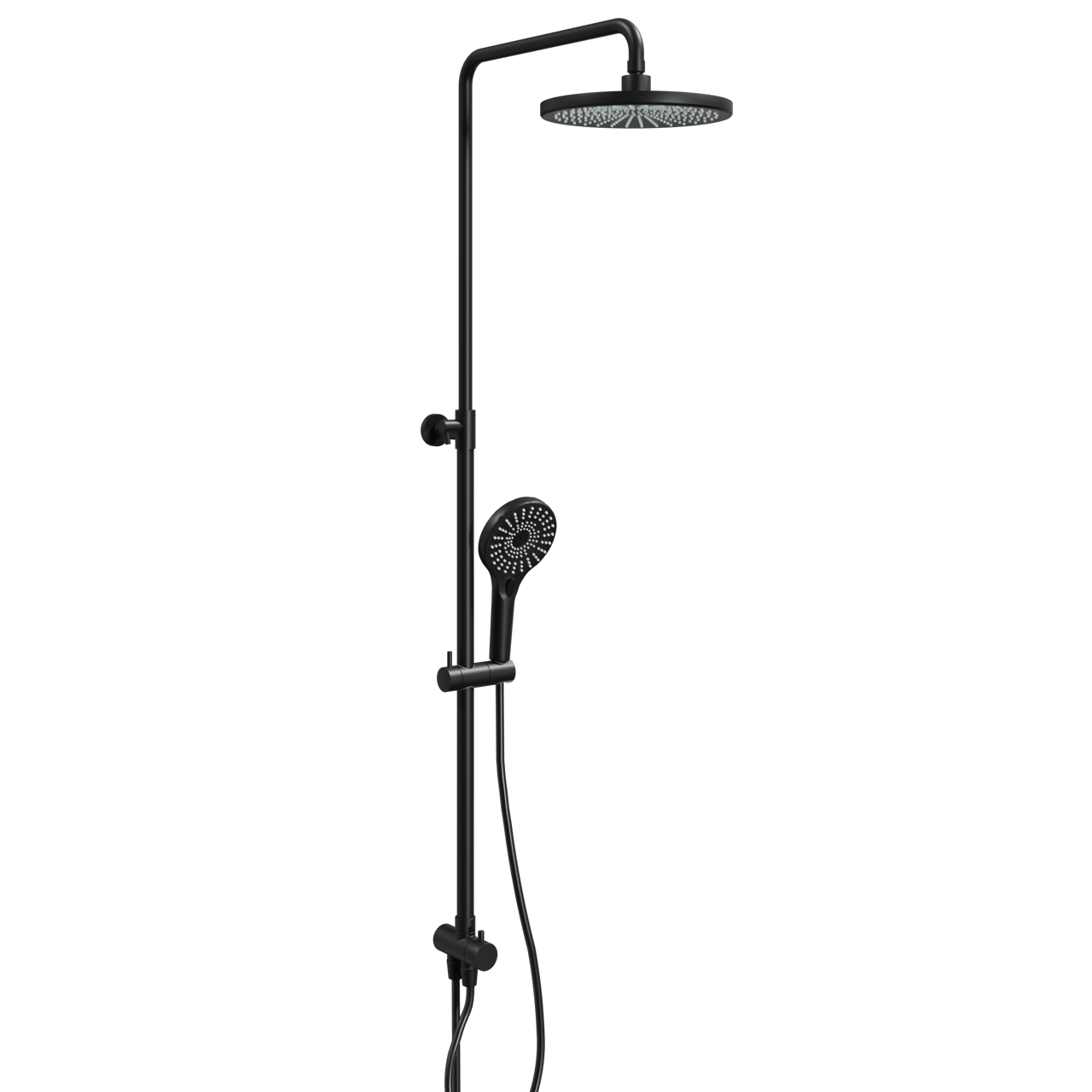 Blaufoss Onos 250 ensemble de douche noir mat