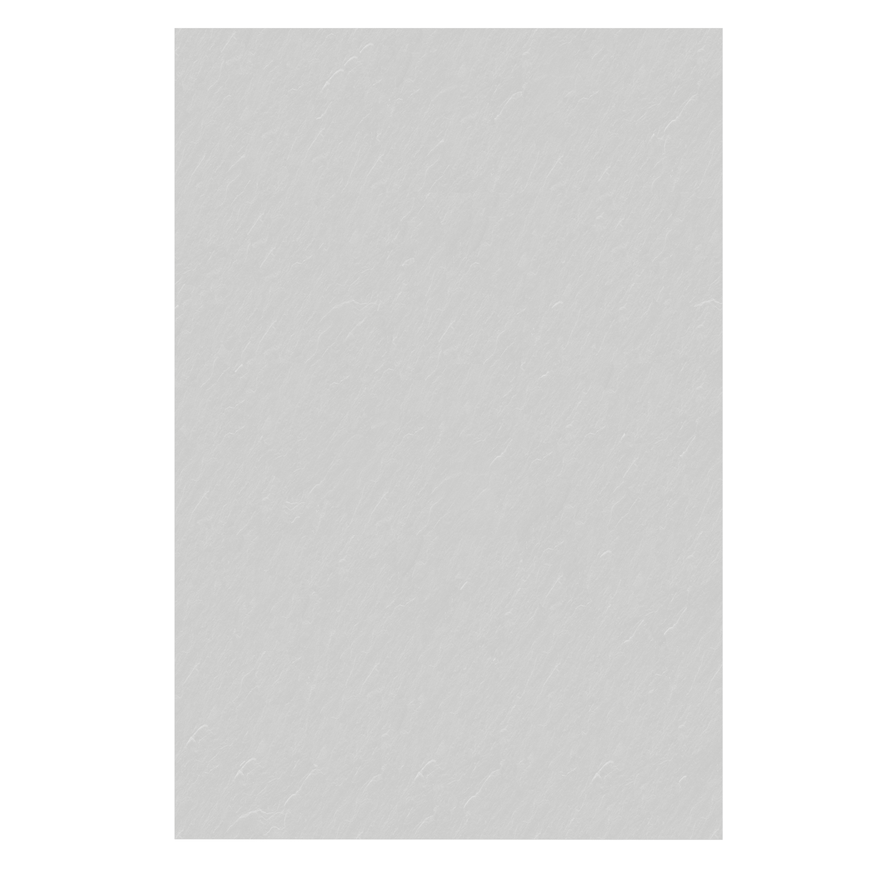 Balmani Zeno douchewandpaneel 140 x 220 cm composietmarmer lichtgrijs leisteenstructuur