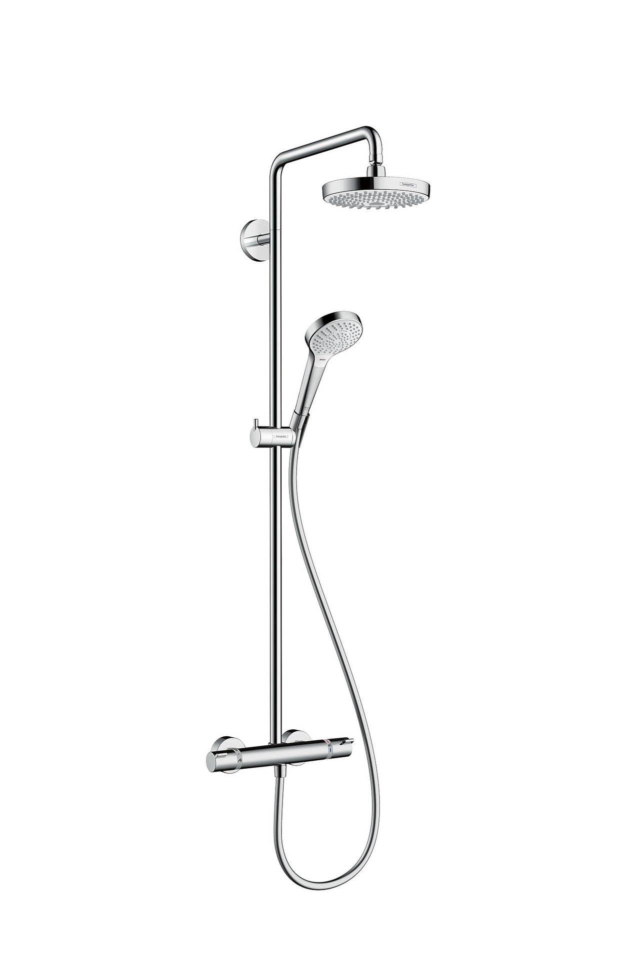 Hansgrohe Croma Select S 180 regendoucheset thermostatisch chroom