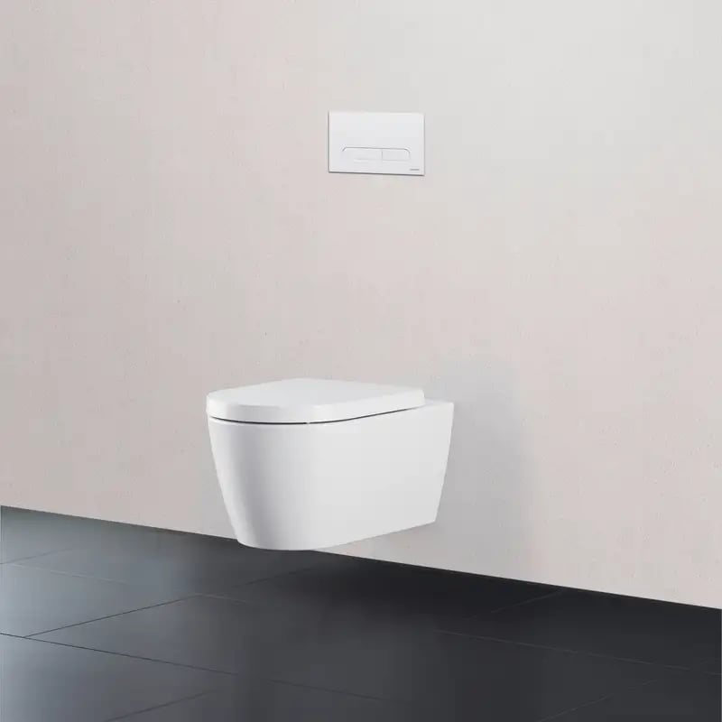 Duravit Beta 100 Betätigungsplatte, rund, Weiß glänzend für DuraSystem Einbauspülkasten