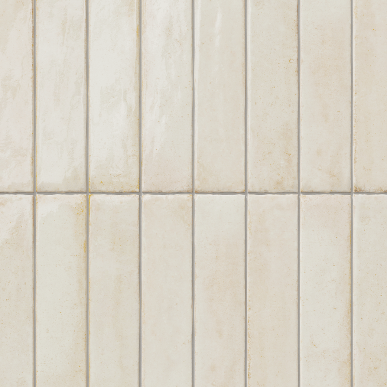Carruzo Volcan keramische Wandfliesen 32 Stück, 6x25cm Crema