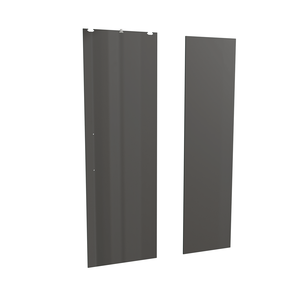 Balmani Senses Design Dusche Schiebetür umkehrbar 120 cm x 210 cm Rauchglas