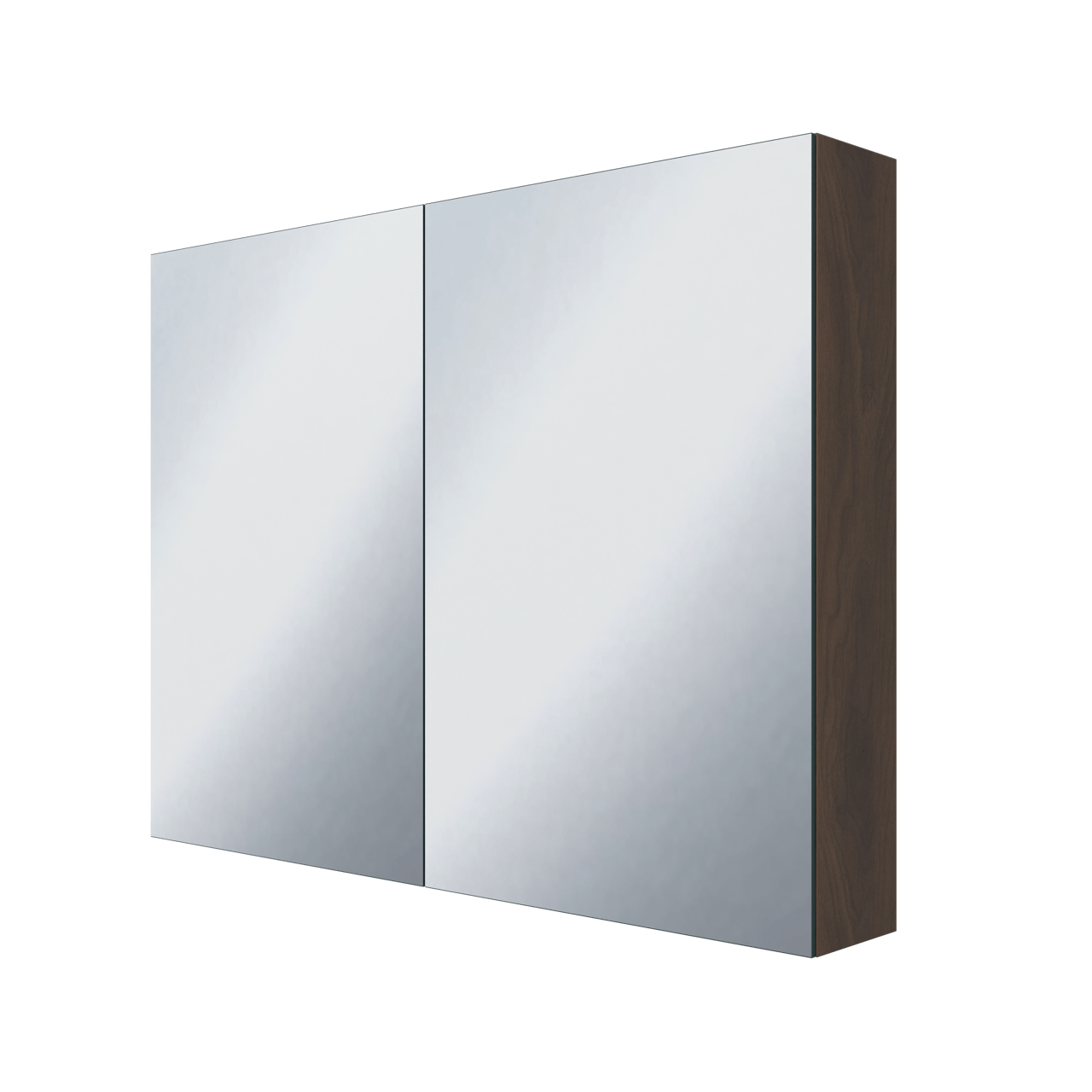 Storke Reflecta armoire de toilette 100 x 75 cm noyer