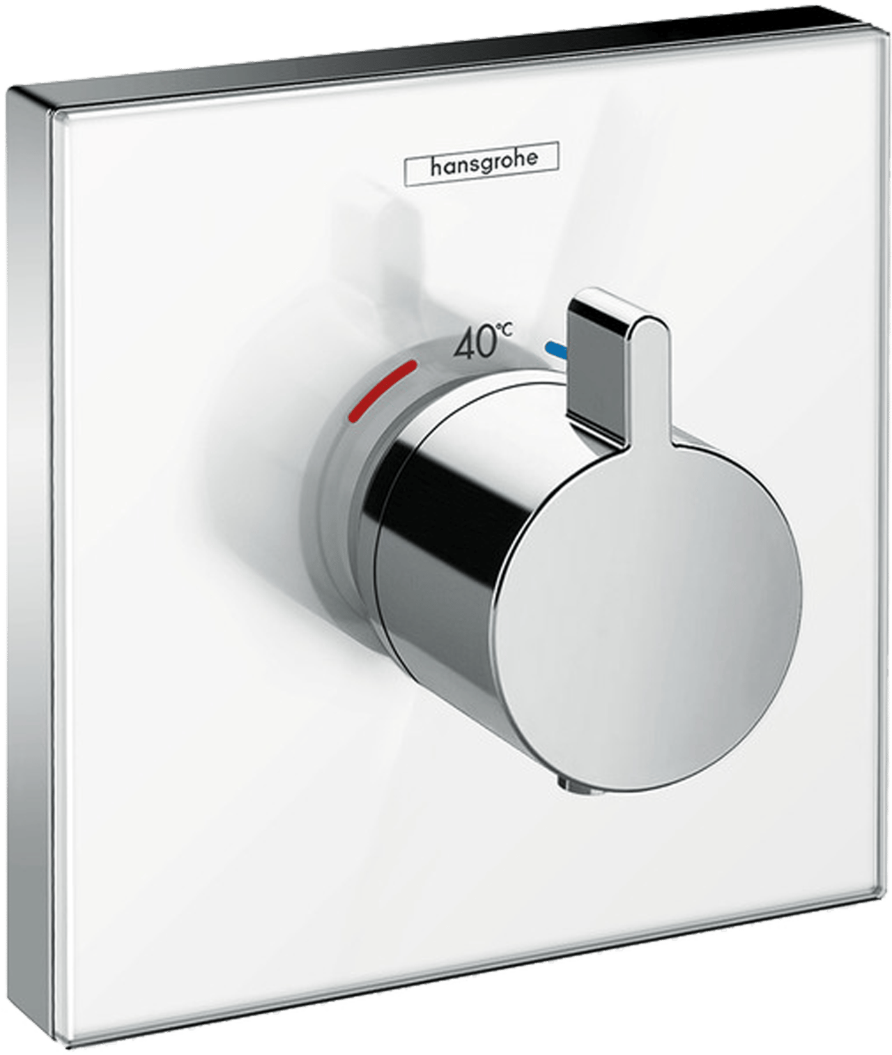 Hansgrohe ShowerSelect Highflow inbouw douchekraan thermostaat wit/chroom