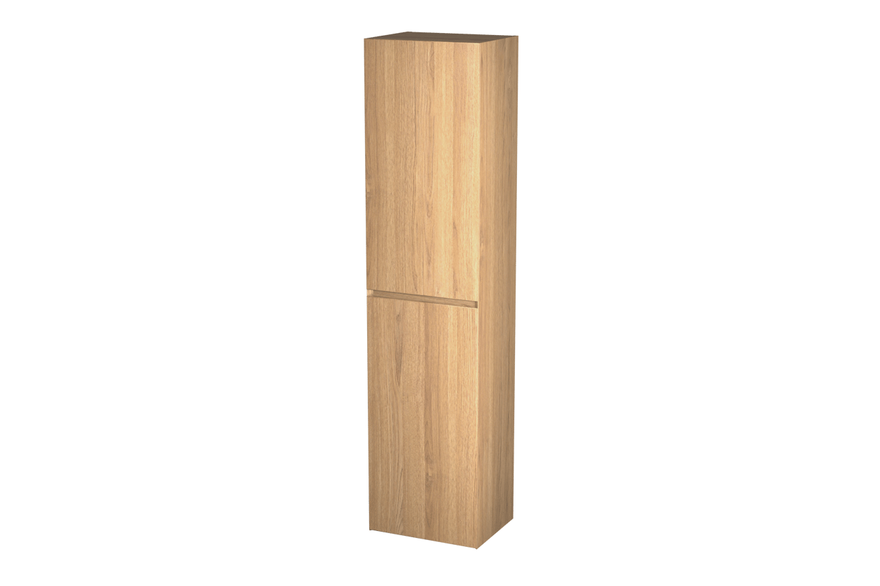 Balmani Mitra/Idra by Mitra Badhochschrank: Hängend, Eiche Natur, Furnierholz, 45 x 35 x 169 cm