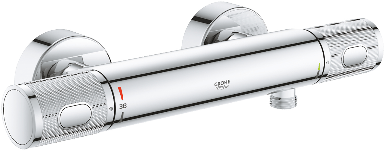 Grohe Grohtherm 1000 Performance thermostatische douchekraan Glanzend Chroom