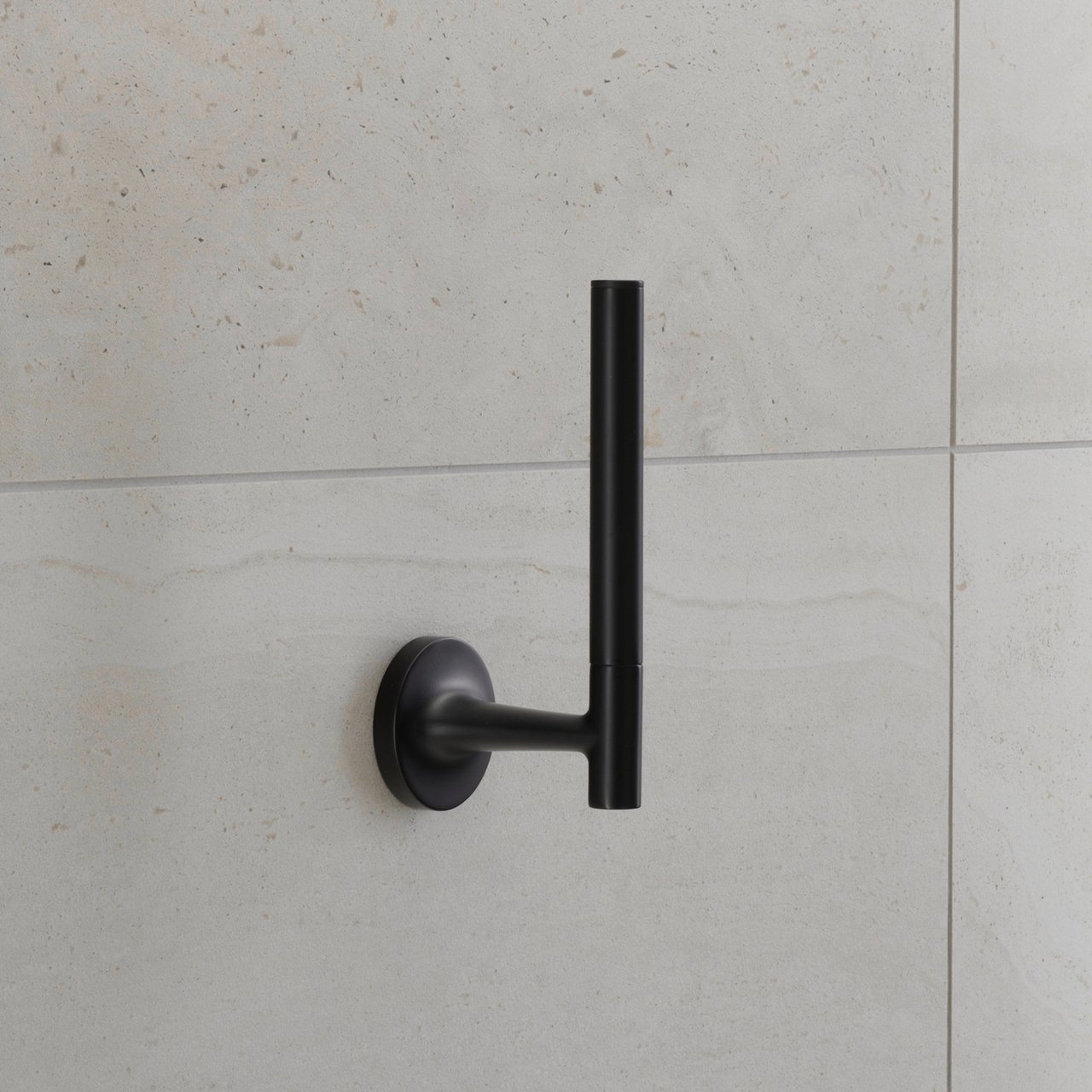 Duravit Starck T porte-rouleau de papier toilette noir mat