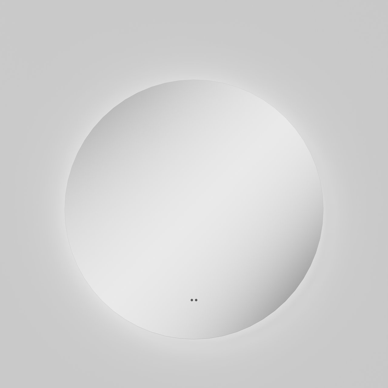 Luca Varess Luuno ronde badkamerspiegel Ø 60 cm met spiegelverlichting en anti-damp