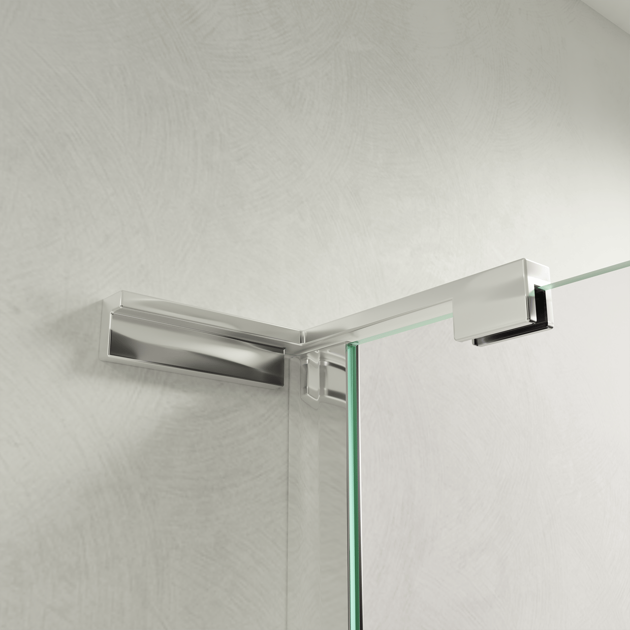 Balmani Modular L-Shape rechts profielenset glanzend chroom
