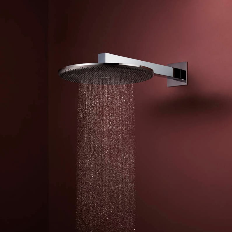 Hansgrohe Raindance Alive S Regendusche Duschkopf Rund, 1 Jet, Ø 30 cm, Chrom Glänzend