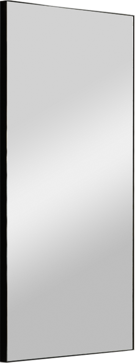 Storke Nero miroir rectangulaire noir 45 x 90 cm