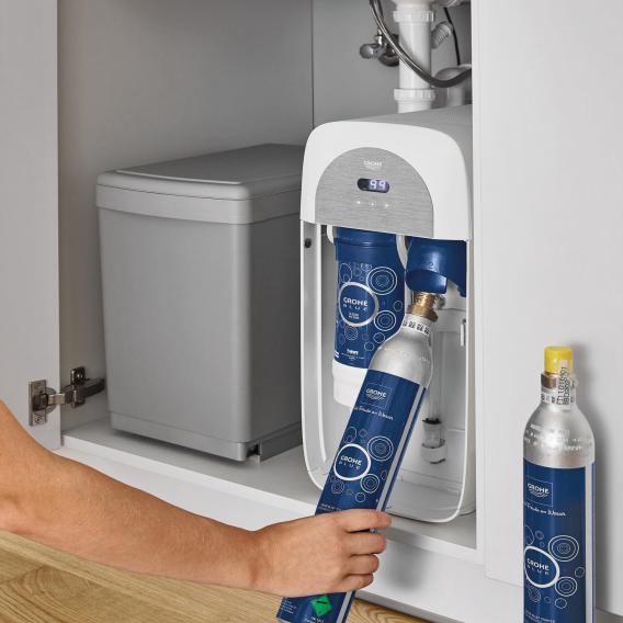 Grohe Blue Home keukenkraan met uittrekbare handdouche glanzend chroom
