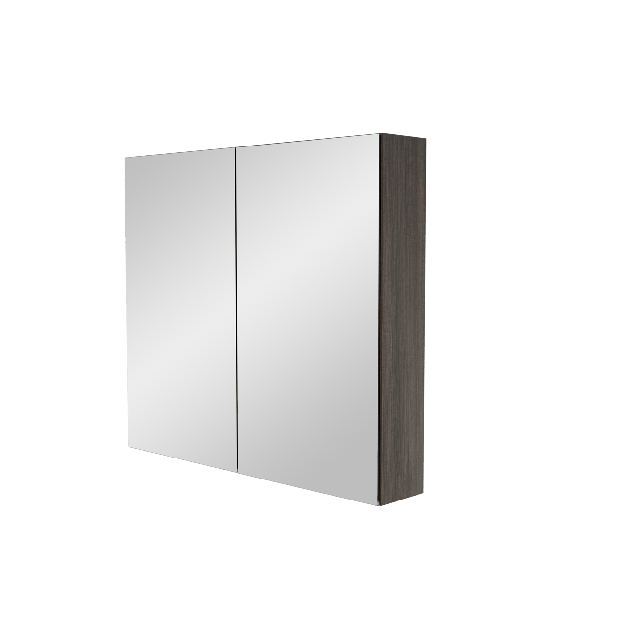 Storke Reflecta spiegelkast 85 x 75 cm robuust zwart eiken