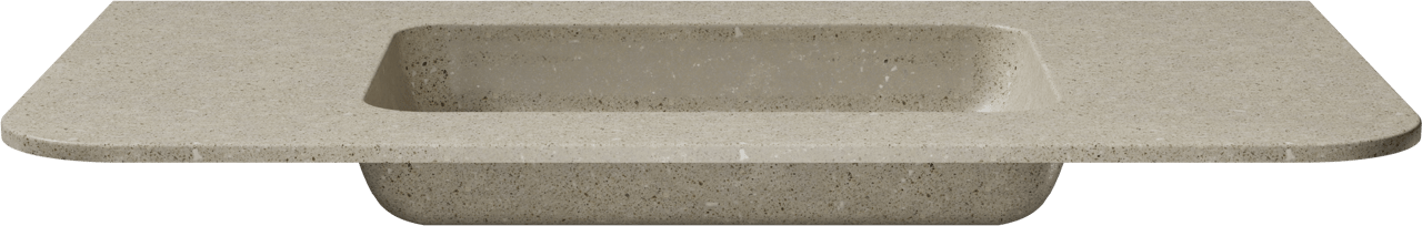 Balmani Moon plan simple Macchiato Terrazzo 100 x 55 cm