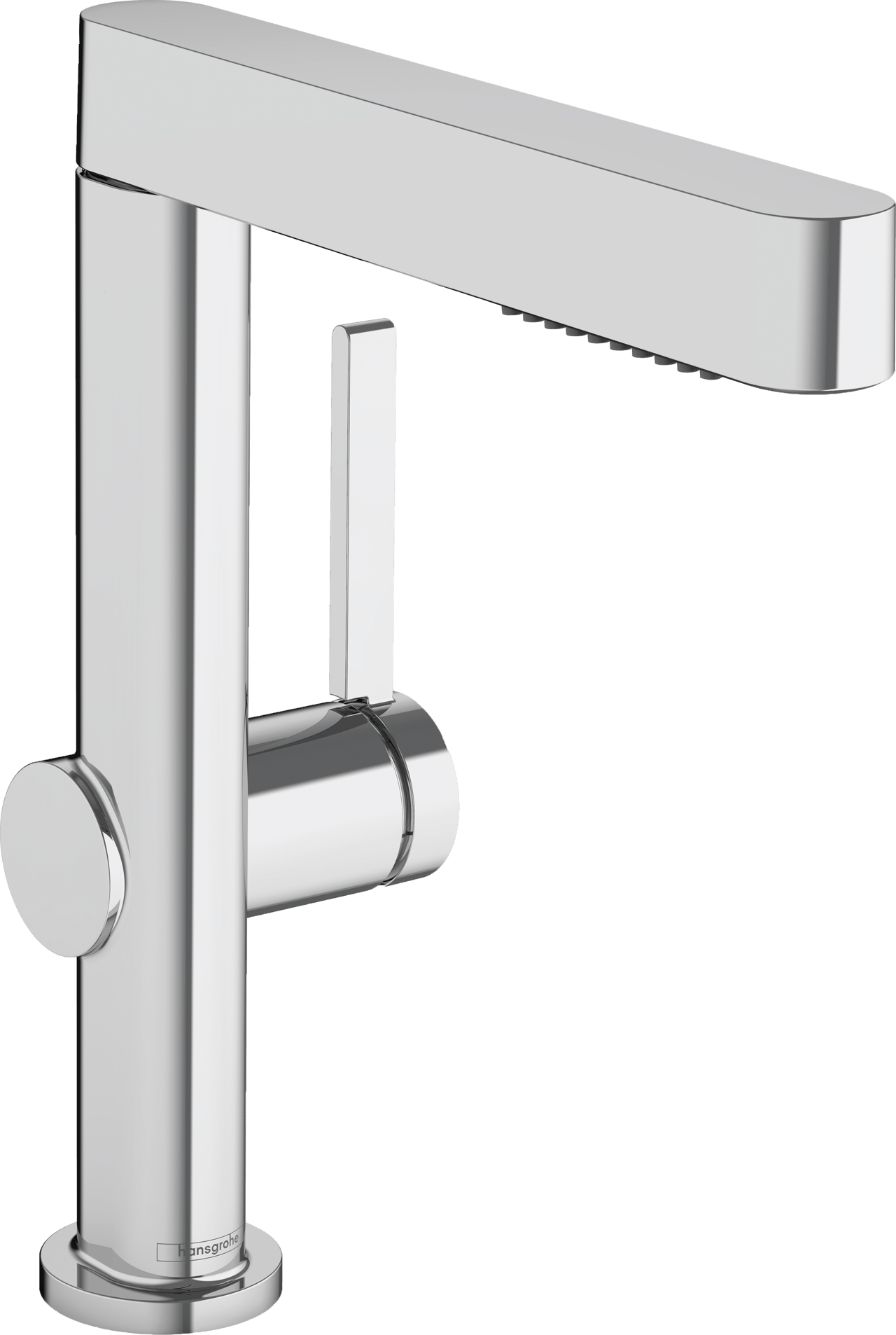 Hansgrohe Finoris 230 verhoogde wastafelkraan Glanzend Chroom
