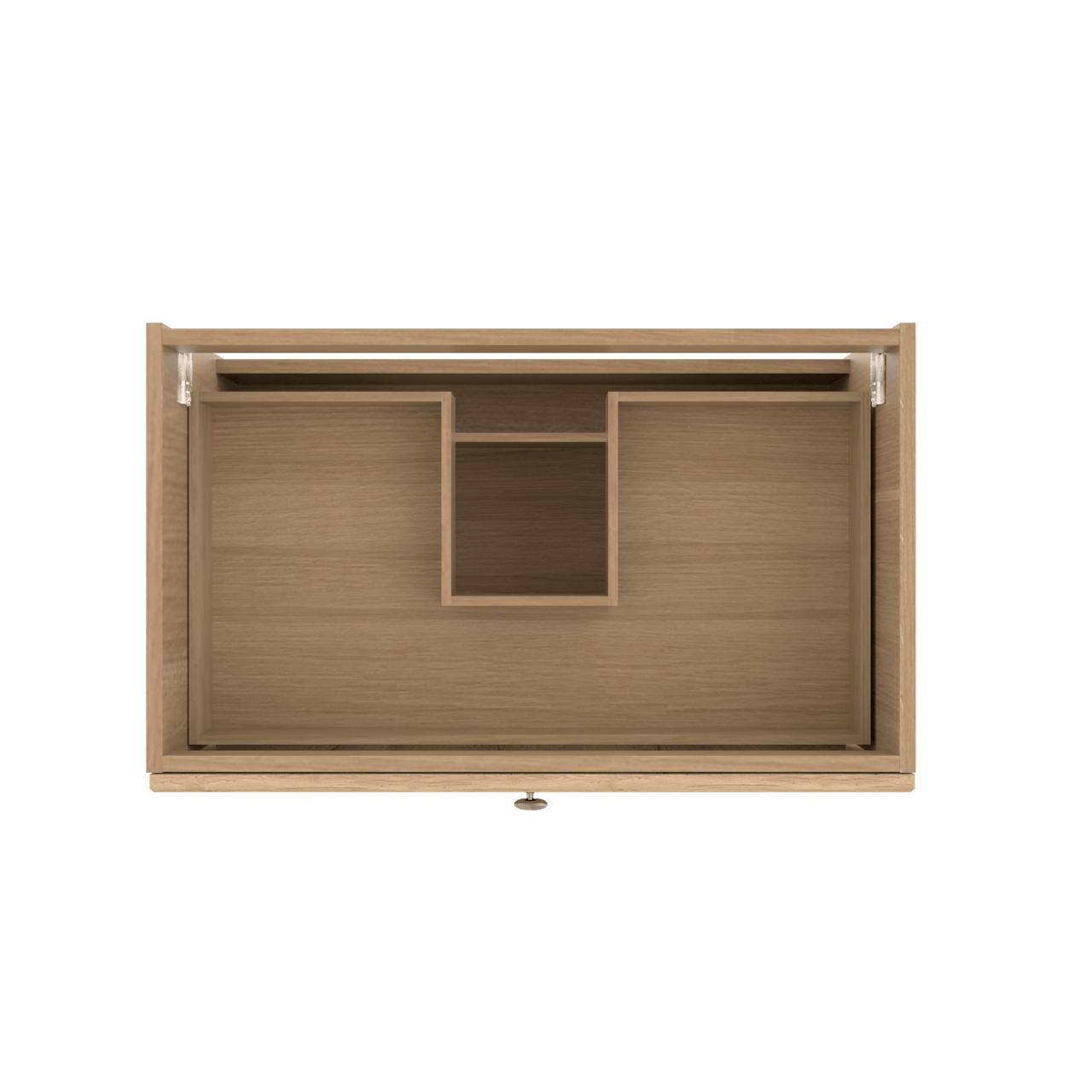 Balmani Lemon meuble sous-vasque suspendu 90 x 55 cm chêne vieilli 2 tiroirs