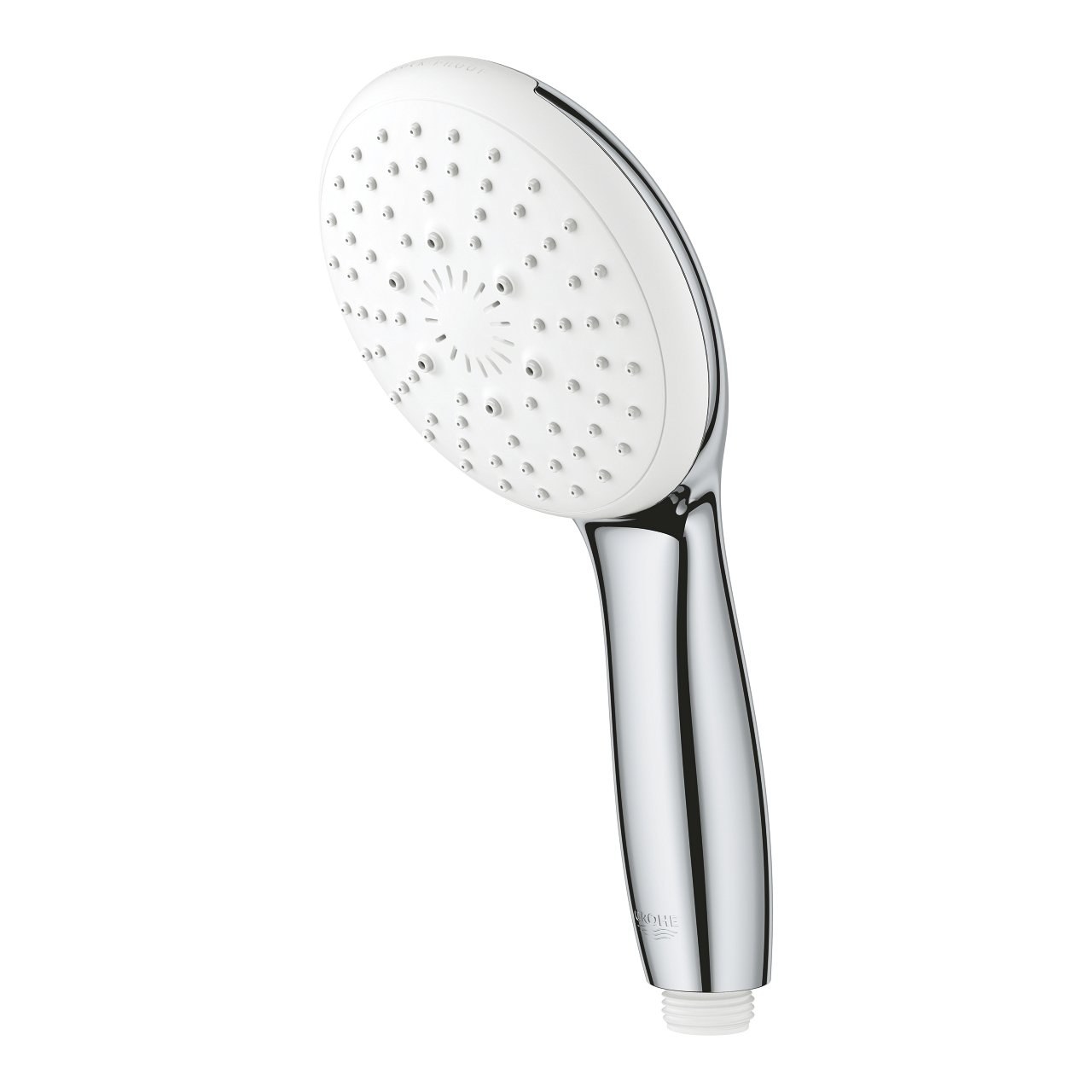 Grohe Tempesta 110 Handbrause: 3jet, Chrom und Weiß Glänzend